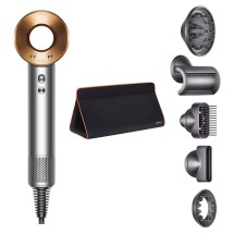 Фен Dyson Supersonic HD07 медный с 5 насадками и дорожным чехлом