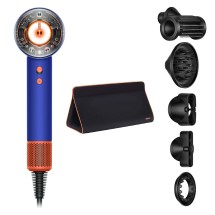 Фен Dyson HD16 Supersonic Vinca Blue Topaz Orange + чехол