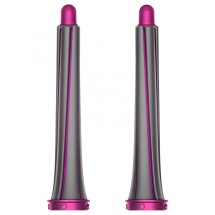 Длинные цилиндрические насадки 20 мм цвет фуксия