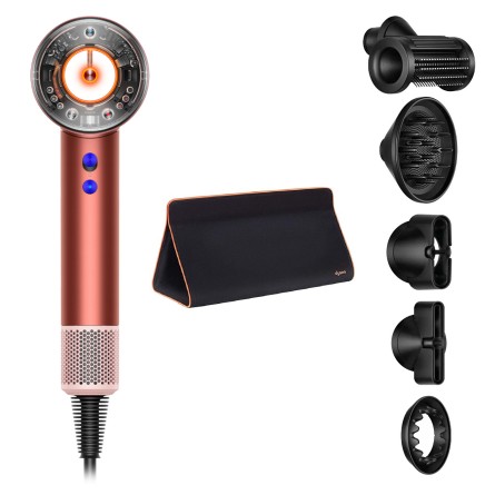 Фен Dyson HD16 Supersonic Nural Strawberry Bronze/Blush Pink + чехол