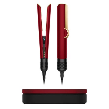 Выпрямитель Dyson Airstrait HT01 Красный бархат/Золото + Бокс чехол