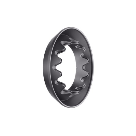 Насадка для бережного высушивания волос цвет серебристый