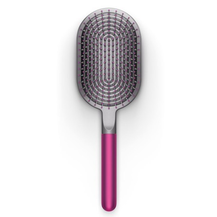 Массажная щетка для волос цвет фуксия