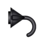 Закругленная насадка для сушки непослушных волос. Обеспечивает максимальную гладкость и блеск волос