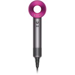 Фен Dyson Supersonic HD07 фуксия. Фен цвета никель/фуксия