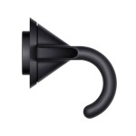 Закругленная насадка для сушки непослушных волос. Обеспечивает максимальную гладкость и блеск волос